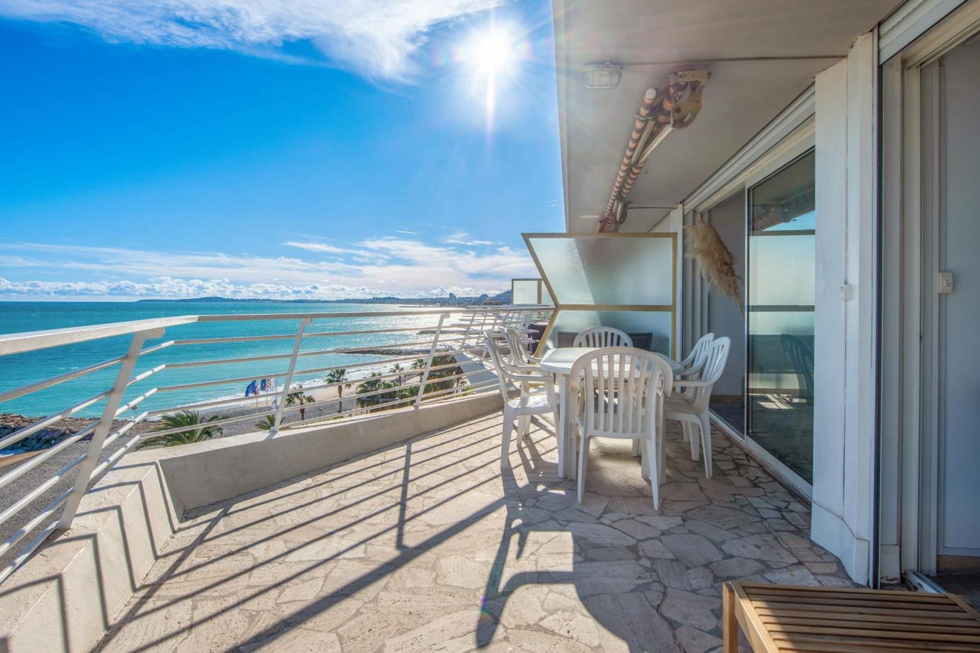 Ferienwohnung Le Balcon Sur La Baie - Welkeys Cagnes-sur-Mer Exterior foto